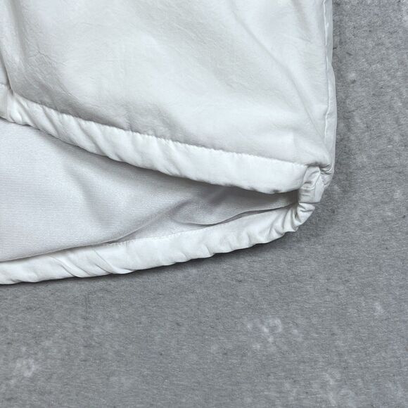 Vintage 90s Nike Windbreaker Jacket Womens Large Black/ White Lined Full Zip - Picture 10 of 14